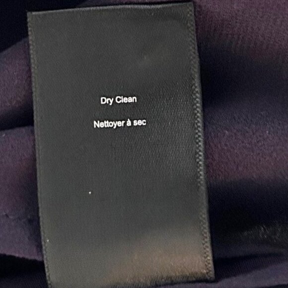 Babaton Deep Purple Viscose / Silk Bouse Sz Medium - Picture 8 of 10